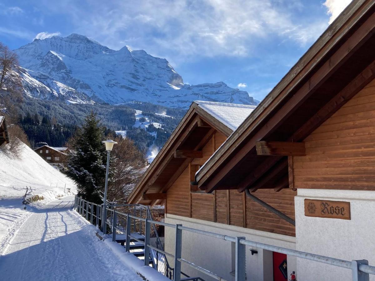 Apartment Rose Studio Y By Interhome Wengen Eksteriør bilde
