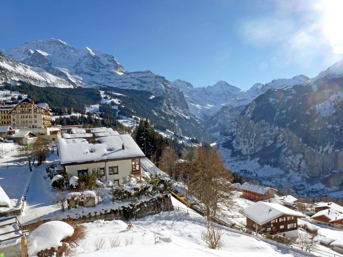 Apartment Rose Studio Y By Interhome Wengen Eksteriør bilde