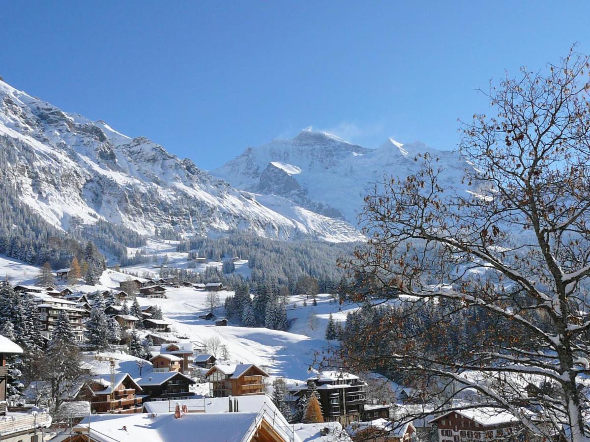 Apartment Rose Studio Y By Interhome Wengen Eksteriør bilde