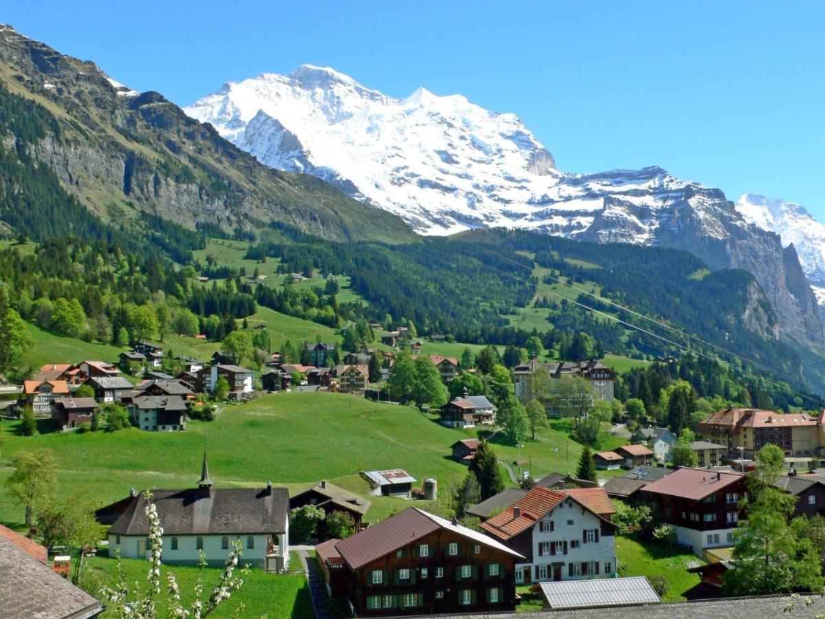 Apartment Rose Studio Y By Interhome Wengen Eksteriør bilde