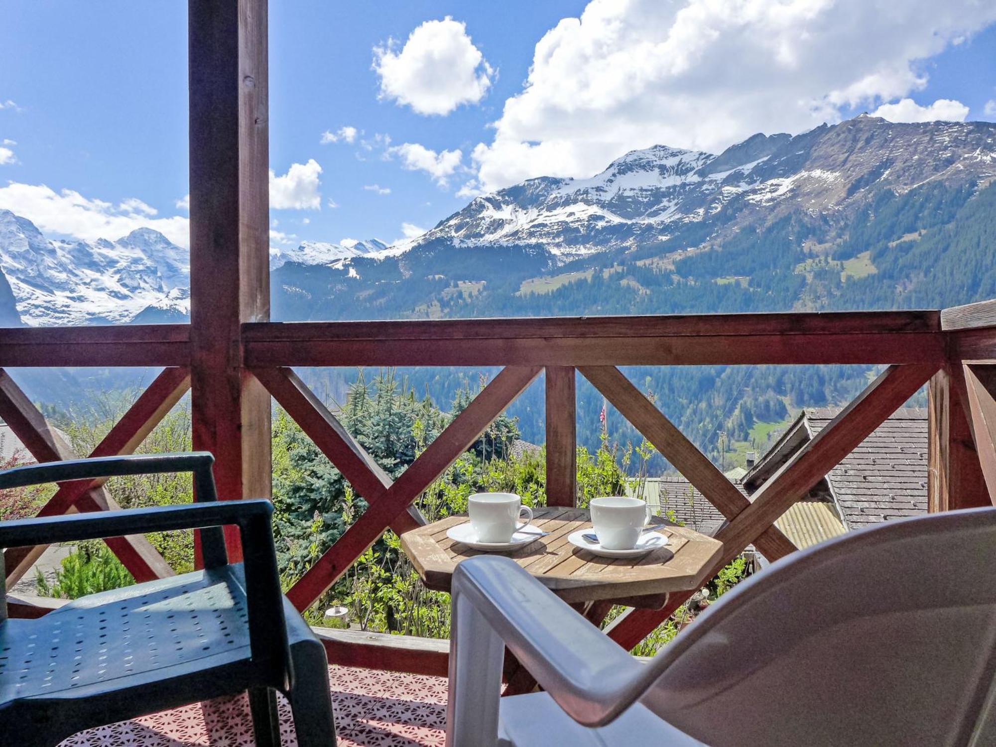 Apartment Rose Studio Y By Interhome Wengen Eksteriør bilde