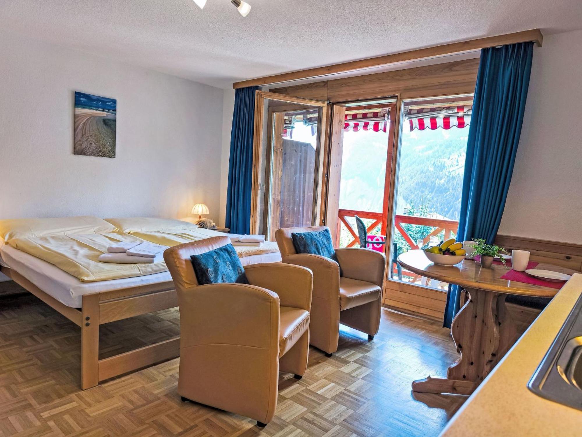Apartment Rose Studio Y By Interhome Wengen Eksteriør bilde