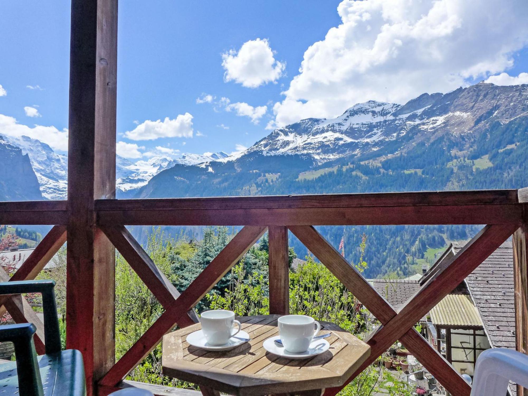 Apartment Rose Studio Y By Interhome Wengen Eksteriør bilde